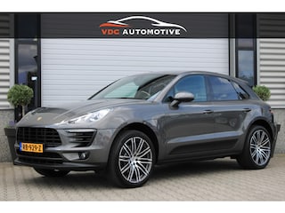 Porsche Macan 2.0 21" Turbo | Memory | Camera | Leder | 14 Weg Comfortstoelen | Agaatgrijs | Volledig Onderhouden