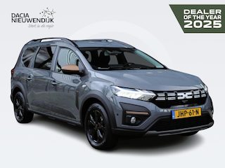 Dacia Jogger 1.6 Hybrid 140 Extreme 7p. AUTOMAAT / 19.000KM! / CAMERA / CRUISE / NAVI / CLIMATE / KEYLESS / PDC / PRIVACY GLASS / DAB / ARMSTEUN / APPLE CARPLAY / ANDROID AUTO / 16'' LMV