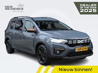 Dacia Jogger 1.6 Hybrid 140 Extreme 7p. AUTOMAAT / 19.000KM! / CAMERA / CRUISE / NAVI / CLIMATE / KEYLESS / PDC / PRIVACY GLASS / DAB / ARMSTEUN / APPLE CARPLAY / ANDROID AUTO / 16'' LMV