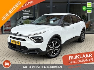 Citroën C4 Feel Pack 50 kWh Keyless Entry en Start, Parkeercamera, Lichtmetalen velgen