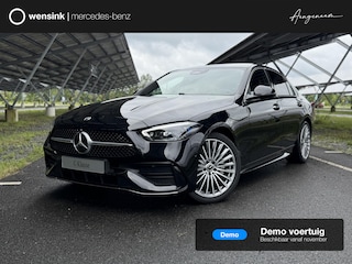 Mercedes-Benz C-klasse 300e 140 Years Edition | AMG-line Plus | Panoramadak | Burmester | Head-up | Digital light | Keyless | Trekhaak |