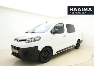 Citroën Jumpy 2.0 BlueHDI 120pk HDI Dubbel Cabine | 6-Zits | Airco | Trekhaak | Lichtmetalen velgen | Cruise control | Airco | Laadruimte betimmerd | Parkeersensoren