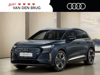Audi Q4 S edition 82 kWh 210 kW / 286 PK SUV | Tech plus pakket | Optiek zwart | Akoestisch glas | Trekhaak |