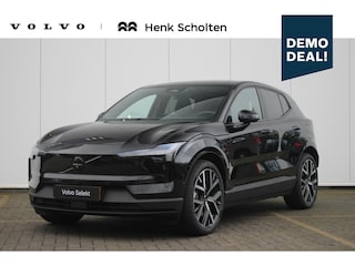 Volvo EX30 Single Motor Ext Range Plus Black Ed Europa 69 kWh | Adaptieve Cruise Control met Pilot Assist | Sfeerverlichting interieur | Premium audio by Harman Kardon | Verwarmbare voorstoelen + stuurwiel | Park Assist voor + achter | Parkeercamera | Blind Spot Information System |