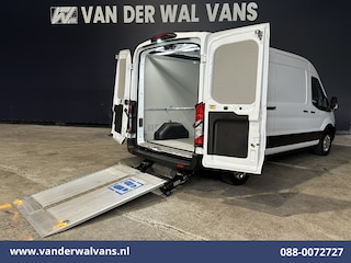 Ford Transit 2.0 TDCI 131pk L3H2 ** Laadklep ** Euro6 Airco | Camera | Navigatie | Apple Carplay | Adaptieve Cruisecontrol Android Auto, Parkeersensoren, Verwarmde voorruit, Stoelverwarming, Bijrijdersbank