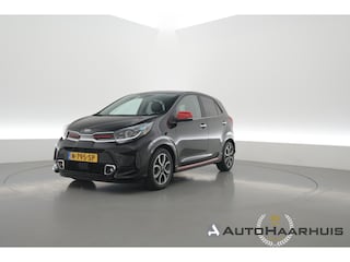 Kia Picanto 1.0 DPi GT-Line | Rijklaar! | Cruise | Camera | Leder | NAV+App.Connect | Climate | LED | DAB | E-Spiegels | 5-Deurs | Bluetooth | 15'' V