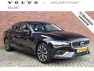 Volvo S60 T6 Recharge 350PK AWD Ultimate Bright | Bowers en Wilkins | Trekhaak | Rondomzicht camera | Massage functie voorstoelen