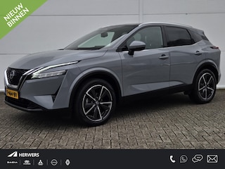 Nissan Qashqai 1.3 MHEV Tekna / NL Auto / Trekhaak 1400 KG / Panoramadak / All Seasonbanden / Half Lederen Bekleding / Navigatie / Elektrische Kofferbak / Adaptive Cruise Control / Climate Control / 360 Graden Camera /