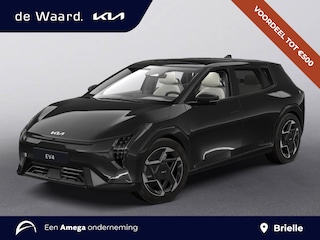 Kia EV4 GT-PlusLine 81.4 kWh | €3.000 VOORDEEL | Vegan lederen bekleding | Glazen schuif-/kanteldak | 360°-camera | Head-up display | 19-inch lichtmetalen velgen