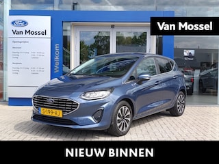 Ford Fiesta 1.0 EcoBoost Hybrid Titanium X | 1e-eigenaar | Dealeronderhouden | Stoel/stuur voorruitverwarming | Camera | Navigatie | Privacy Glass | Apple Carplay/Android Auto | Key-less start/go