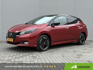 Nissan Leaf e+ Tekna 62 kWh / SOH 93% / Navigatie / Apple Carplay/Android Auto / Achteruitrijcamera / Bose audio / Stoel-/Stuurverwarming / Afneembare Trekhaak /