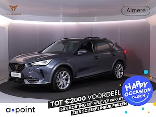 Cupra Formentor 1.4 e-Hybrid Business 204 pk Automaat | Navigatie via App | Parkeersensoren achter | Adaptieve cruise control | Autom. airco (3 zones) | Keyless | Stoel/stuur verwarming |