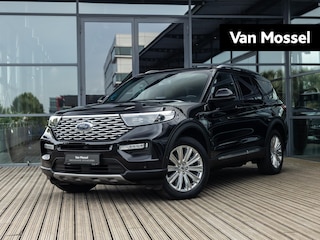 Ford Explorer 3.0 V6 ECOBOOST | PHEV | PLATINUM | 7-ZITTER | PANORAMA/SCHUIF-KANTELDAK | B&O | ADAPTIVE CRUISE CONTROL | APPLE CARPLAY | STOELMEMORY | AGATE BLACK | BTW |