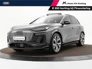 Audi Q6 e-tron S edition performance 100 kWh 306pk · SOH 97,9% · Panoramadak · 360 Camera · Inklap. Trekhaak · Luchtvering · B&O Sound · Head-Up Display · Garantie t/m 15-03-2031 of 100.000km