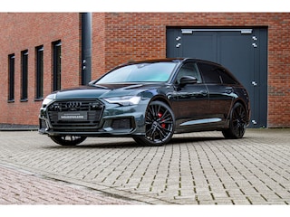 Audi A6 Avant 55 TFSI e quattro Competition | Individual Camouflagegroen | Pano | Trekhaak | Memory | Standkachel