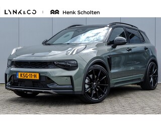 Lynk & Co 01 276PK More | HEICO 21" Wielen | HEICO Verlagingsveren | 360 Graden Camera | Harman Kardon | Panoramadak | Elektrisch bedienbare voorstoel met geheugen | Keyless Entry | Getint glas | Adaptieve Cruise Control | Dodehoekassistent | Sfeerverlichting | Stuurwielverwarming | Stoelverwarming