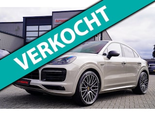 Porsche Cayenne 3.0 E-Hybrid | Burmester | Achterasbesturing | Cashmerebeige | Head up | Adaptieve cruise | Soft Close | 360