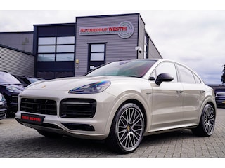 Porsche Cayenne 3.0 E-Hybrid | Burmester | Achterasbesturing | Cashmerebeige | Head up | Adaptieve cruise | Soft Close | 360