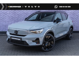 Volvo EX40 Extended Range Ultra Black Edition | Google | Longe Range | Harman Kardon Audio | Keyless | Schuif-/Kanteldak | Elek. Stoelen | 360 Camera | Getint Glas | Elek. Achterklep | 20" LM velgen