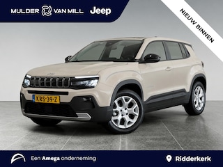 Jeep Avenger Altitude 1.2 Turbo 100pk | JBL HIFI | ELEKTR. ACHTERKLEP | ADAPTIVE CRUISE | KEYLESS ENTRY | NAVI | CAMERA | STOELVERW. | VERWARMDE VOORRUIT | ALL-SEASONBANDEN