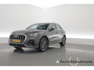 Audi Q3 35 TFSI S Line | Rijklaar! | Dig. Cockpit | Trekhaak | Cruise Contr. | 360cam | Stoelverw.
