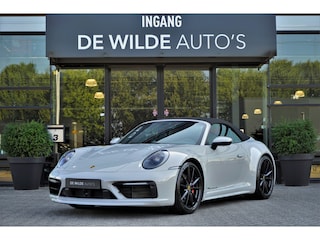 Porsche 911 Cabrio 3.0 Carrera 4S SportDesign Krijt Achterasbesturing Stoelventilatie 18-weg InnoDrive SportChrono Keyless Matrix