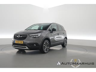 Opel Crossland X 1.2 Turbo Ultimate | Rijklaar! | Pano | Cruise Contr. | Camera | Leder | Stoel- stuurverw. | Apple CarPlay & Android Auto