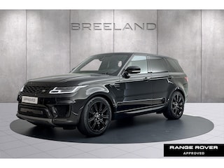 Land Rover Range Rover Sport P400e SE | 24 mnd Approved garantie | Panoramadak | 21 inch Gloss black Santorini Black / Ebony