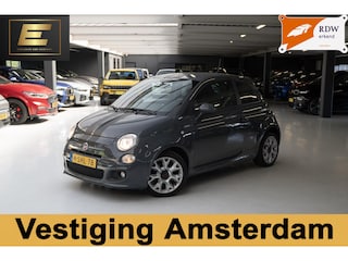 Fiat 500 0.9 TwinAir Lounge | Airco | Half leder | LMV