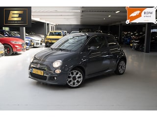 Fiat 500 0.9 TwinAir Lounge | Airco | Half leder | LMV