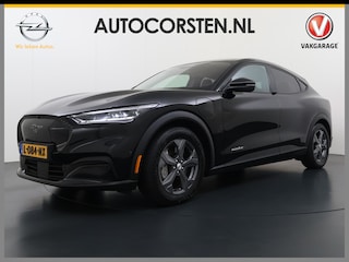 Ford Mustang Mach-E Extended RWD 98kWh Technology Pack Plus Panoramadak Trekhaak Adap.Cruise SOH 94% B&O-Audio 360°Camera Leder Elek.Stoelen+Memory Navi Stoel+Stuurverwarming Apple Carplay Android Auto Elek.Achterklep Lmv 18" Pdc Led Isofix DAB 1e Eigenaar 750KG Trekgewicht Origineel Nederlandse Auto