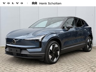 Volvo EX30 P3 Long Range Plus Europa 69 kWh | Denim Blue metallic | Harvest interieur | 19 inch lichtmetalen velgen | Getint glas | Harman Kardon audio | Google Maps en infotainment | Adaptieve Cruise Control | Elektrisch verstelbare voorstoelen