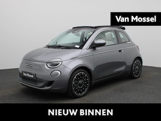 Fiat 500 500e 42 kWh La Prima | Cabrio | Automaat | Navigatie | Virtual Cockpit | Camera | Verwarmde Stoelen | Climate Control | Parkeersensoren | Keyless | Lichtmetalen Velgen |