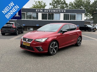 Seat Ibiza 1.0 EcoTSI FR 18 INCH PUK VELGEN| PARKEERSENSOREN| RIJKLAAR GELEVERD INCL. 12 MND BOVAG GARANTIE|  ORIGINEEL NEDERLANDS GELEVERD NAP| FULL LED| CARPLAY