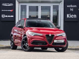 Alfa Romeo Stelvio 2.0 T AWD Estrema | Pano | Quadrifoglio Carbon interieur + Exterieur | 21"velgen | Elektrische stoelen + Memory |