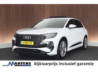 Audi Q4 40 Launch edition S Competition 204pk 77 kWh Trekhaak Camera Leder Keyless Stoelverwarming ACC Panoramadak 2x S-Line