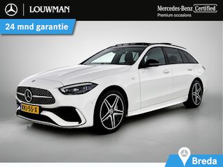 Mercedes-Benz C-klasse Estate 300 e AMG Plug-In Hybride AMG Line | Night Pakket | Panorama Schuif-Kanteldak | Trekhaak Digital Light | Distronic. Inclusief 24 maanden Mercedes-Benz Certified garantie voor Europa.