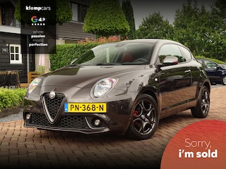 Alfa Romeo Mito 0.9 TwinAir | Esclusiva | Rood Leer!! | 17 inch | Stoelverwarming | NAV | 105PK!!