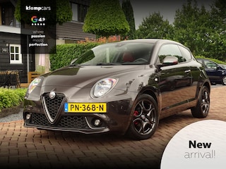 Alfa Romeo Mito 0.9 TwinAir | Esclusiva | Rood Leer!! | 17 inch | Stoelverwarming | NAV | 105PK!!