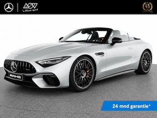 Mercedes-Benz SL Roadster 63 S E Performance Premium Plus | AMG Performance Stoelen | Adaptive Cruise Control & Stuur Assistent | Head-Up Display | Burmester Surround System | AMG High-Performance Ceramic Composite Rem systeem