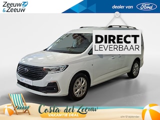 Ford Tourneo Connect CARGO uitvoering 1.5 Titanium PHEV L2 Limited | Toegestaan in ZE zones! | 2 persoons | Direct leverbaar | Trekhaak | Dubbele schuifdeur