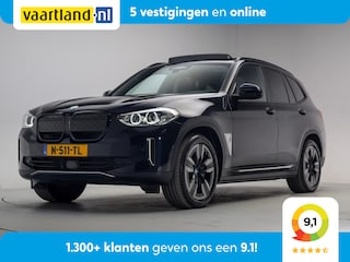 BMW iX3 Executive 80 kWh 3 fase [ Panorama Navi Apple / Android Adapt.cruise Leder Stoelverwarming ]