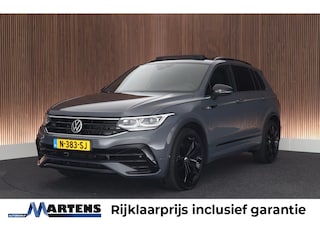 Volkswagen Tiguan 1.5 TSI 150pk DSG R-Line Black Style Trekhaak Camera Leder Memory Standkachel HUD Panoramadak Virtual Cockpit Stoelverwarming Navigatie