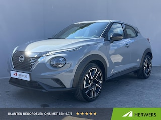 Nissan Juke 1.6 Hybrid N-Connecta /  €4.500 Voorraad Korting / 10 Jaar Nissan More garantie / Navigatie / Camera / Stoel Verwarming / Stuurwiel Verwarming / Apple Carplay & Android Auto / Cruise Control / Clima /