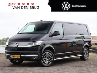 Volkswagen Transporter 2.0 TDI 204 pk L2 Bulli DSG | Navigatie | ACC | Camera | LED | LEER | App connect | Stoelverwarming | Digital cockpit | DAB + | PDC | Trekhaak | RVS-side bars | 18" LM velgen | Betimmering |