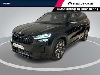 Skoda Kodiaq 1.5TSI 150kW/204PK PHEV Sportline · Panoramadak · Trekhaak · 360°Camera + Parkeersensoren · Canton Audio · Garantie t/m 13-05-2027