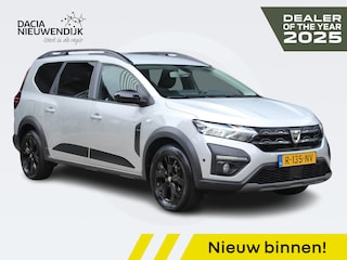 Dacia Jogger TCe 100 Bi-Fuel Extreme 5p. / DEALER ONDERHOUDEN / CAMERA / CRUISE / CLIMATE / KEYLESS / PDC A / PRIVACY GLASS / APPLE CARPLAY / ANDROID AUTO / DAB / 16'' LMV