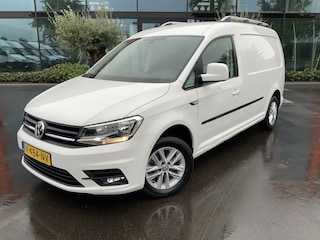 Volkswagen Caddy 2.0 TDI L2H1 BMT Highline Airco Cruise Alu Velg Trekhaak 1400 kg Dakrailing Euro 6
