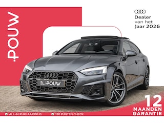 Audi A5 Sportback 40 TFSI 204pk S Edition Competition | 19" LMV | Panoramadak | Stoelverwarming | Apple carplay/Android auto | Ambiance verlichting