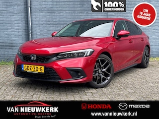 Honda Civic 2.0 HYBRID 184PK Automaat Advance | BOSE Audio | Panoramisch Dak | Leer | Navi & Carplay | Adaptieve Cruisecontrol | Blinspot |